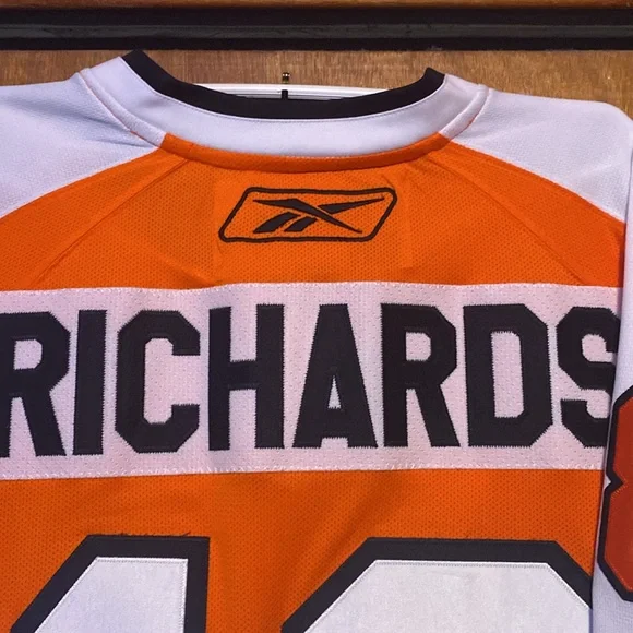 Philadelphia Flyers Mike Richards #18 Jersey Reebok Medium - Picture 7 of 7